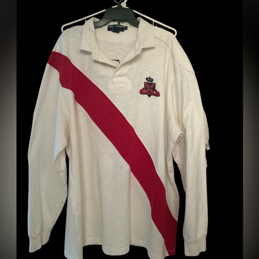 VINTAGE POLO SPORT RUGBY SHIRT
